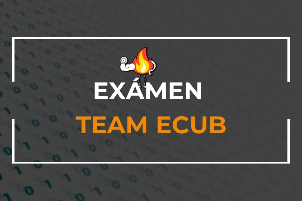 portada leccion examen presencial team ecub